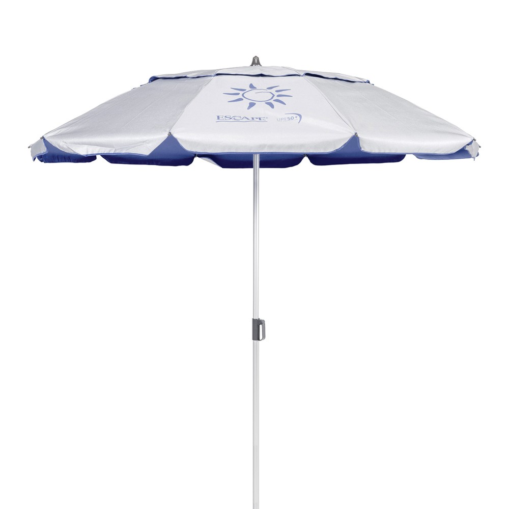 Ομπρέλα Παραλίας Αλουμινίου Escape 2,2m Oxford 210D UPF50+ Μπλε