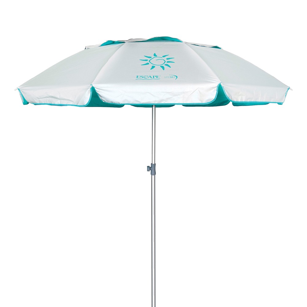 Ομπρέλα Παραλίας Αλουμινίου Escape 2,2m Oxf.210D UPF50+ Τιρκουάζ