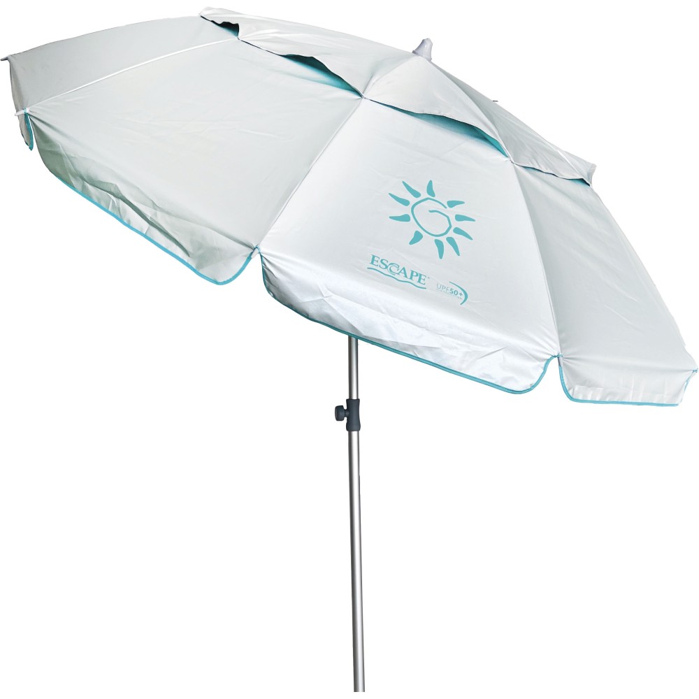 Ομπρέλα Παραλίας Αλουμινίου Escape 2,2m Oxf.210D UPF50+ Τιρκουάζ
