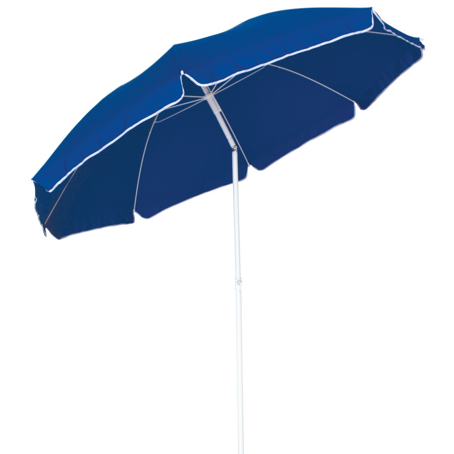 Ομπρέλα Παραλίας 2m 180gsm 8 Ακτίνες 4mm Μπλε