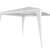 Gazebo Οικιακό 3x3 Λευκό