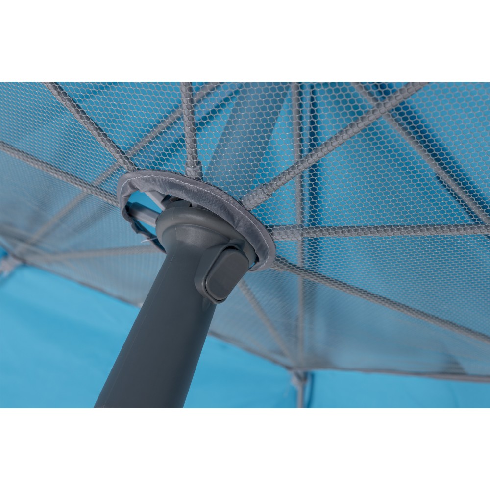 Ομπρέλα Παραλίας Αλουμινίου Escape 2m PE 140gsm UPF 50+ Μπλε