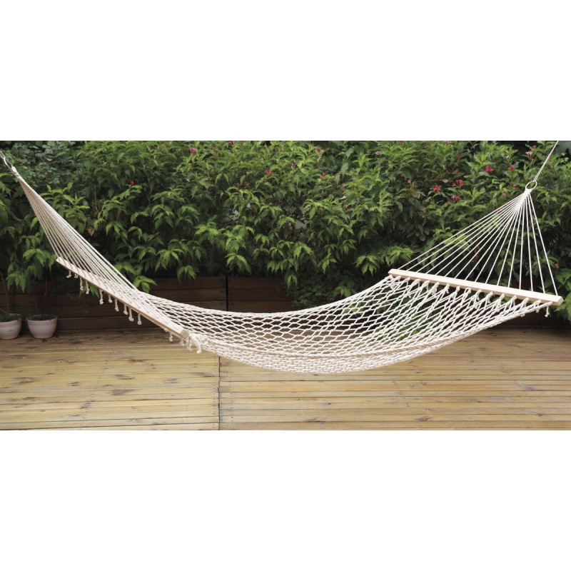 Αιώρα με Ξύλο Διπλή Διχτυωτή