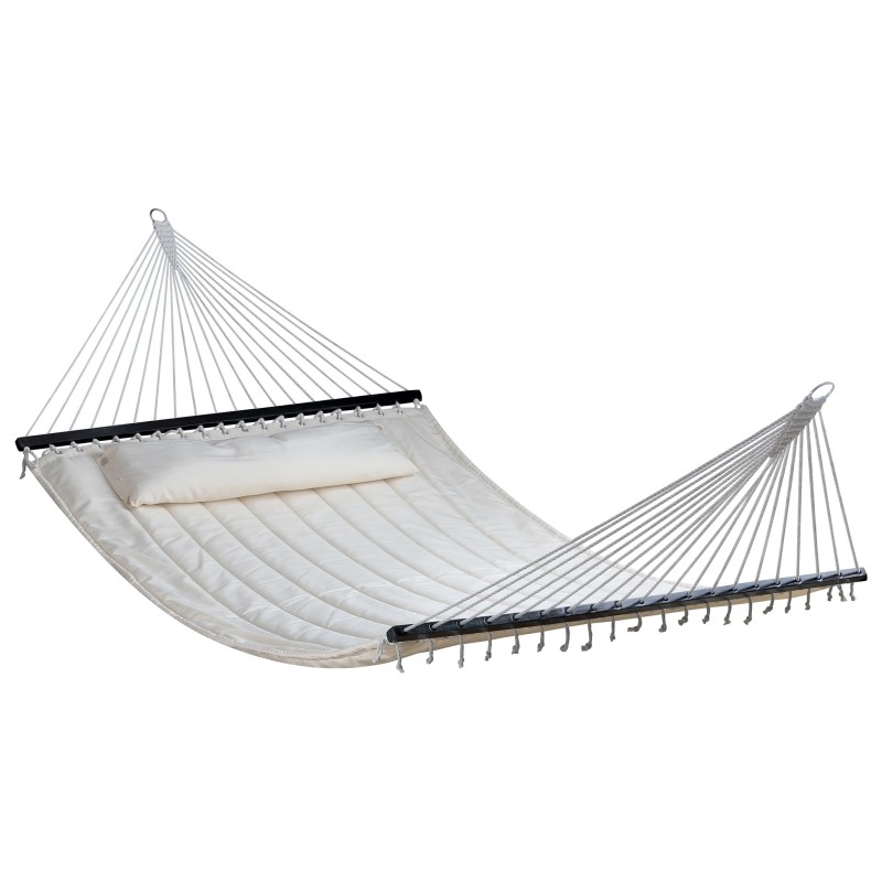 Αιώρα με Ξύλο Διπλή (Μπεζ)