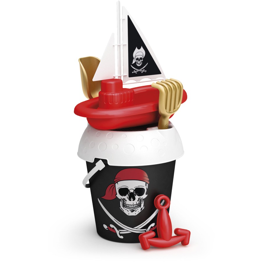 Σετ Κουβαδάκι Παραλίας Pirates Island με Βαρκούλα