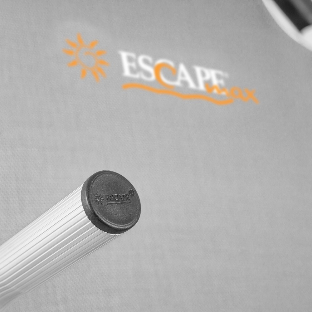 Καρεκλάκι Παραλίας ESCAPE Max Άσπρο/Γκρι