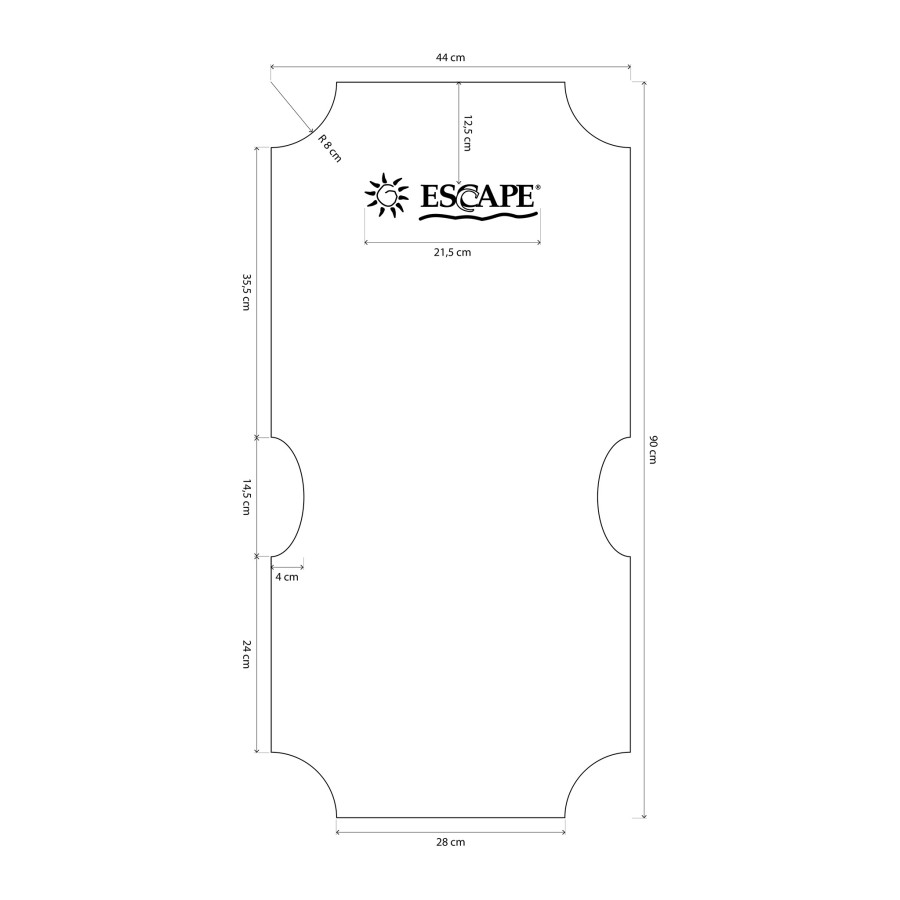 Ανταλλακτικό Ύφασμα Escape High Back / Escape Plus Sand