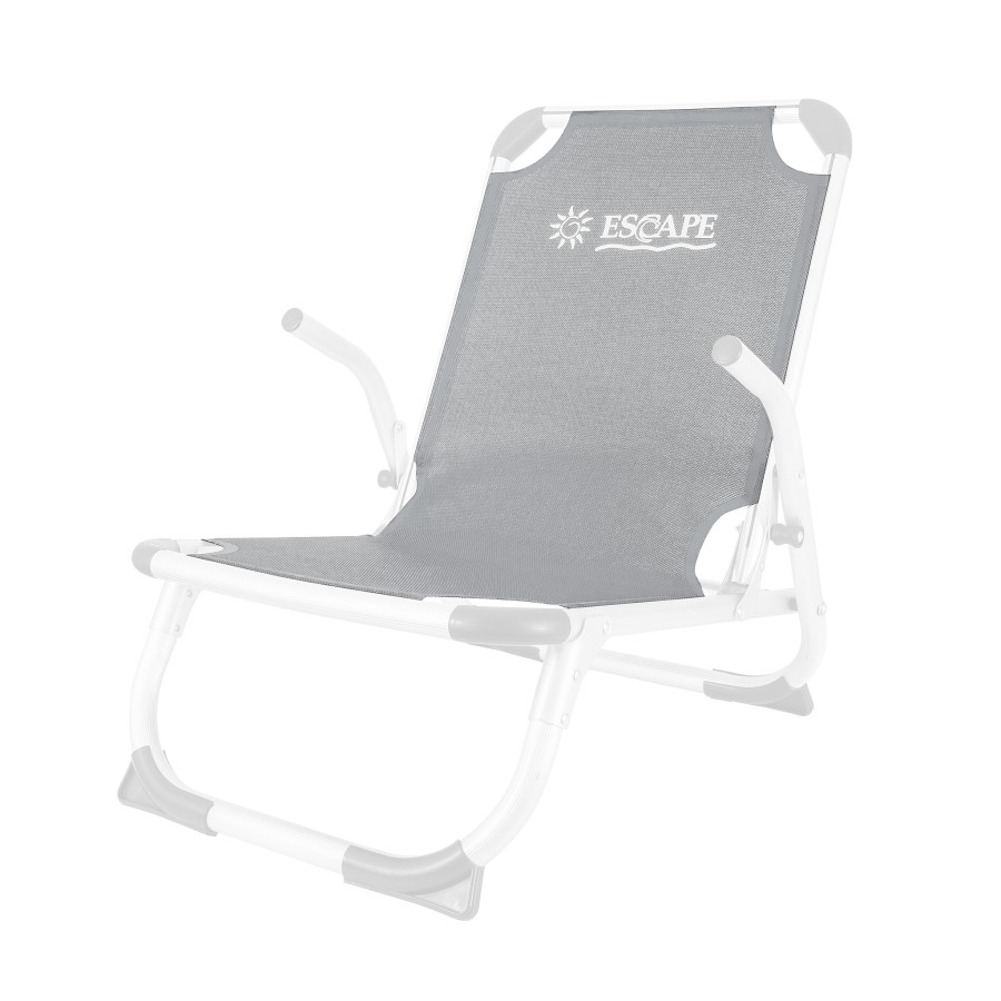 Ανταλλακτικό Ύφασμα Escape High Back / Escape Plus Ασπρο/Γκρι