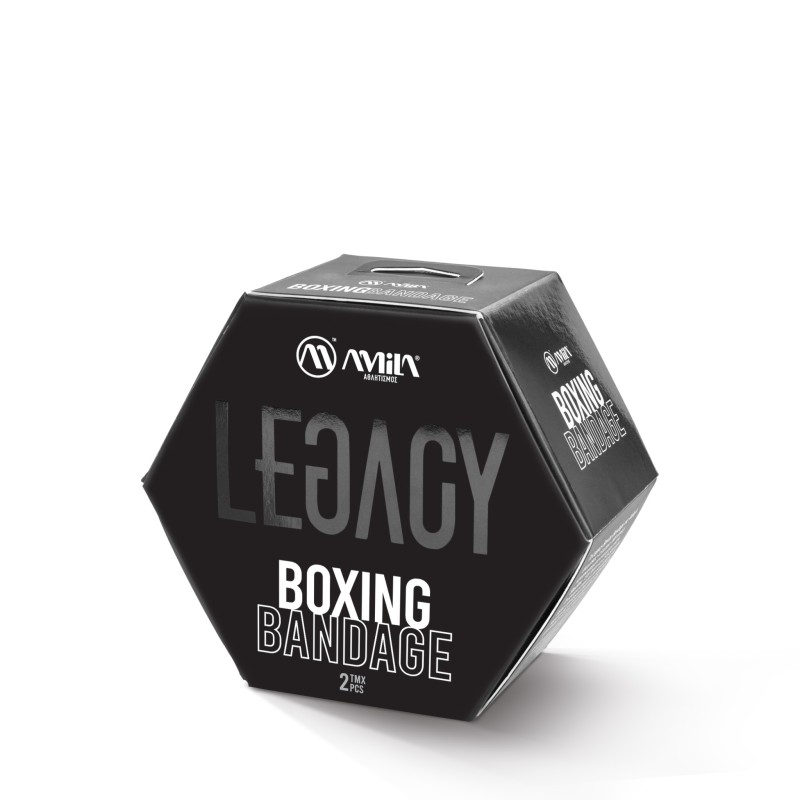 Μπαντάζ Πυγμαχίας AMILA Legacy Μαύρο 4,5m
