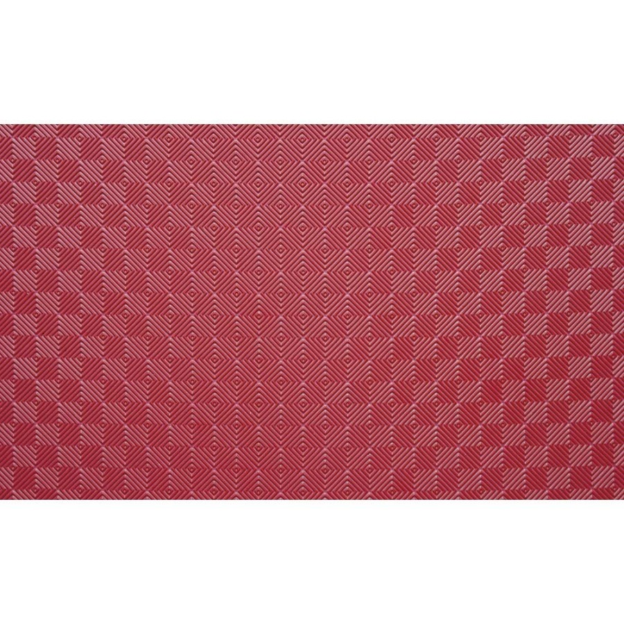 Δάπεδο Προστασίας EVA Διαμάντι 100x100 2,5cm Κόκκινο-Γκρι-Μαύρο