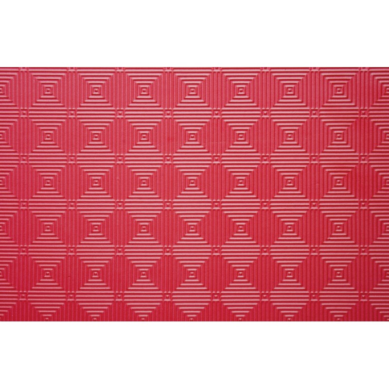 Δάπεδο Προστασίας EVA Διαμάντι 100x100cm 2,5cm Κόκκινο-Μπλε