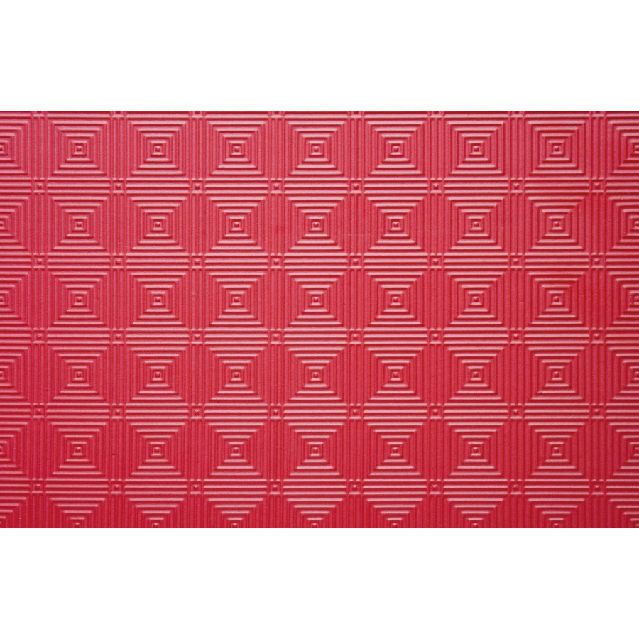 Δάπεδο Προστασίας EVA Διαμάντι 100x100cm 2,5cm Κόκκινο-Μπλε