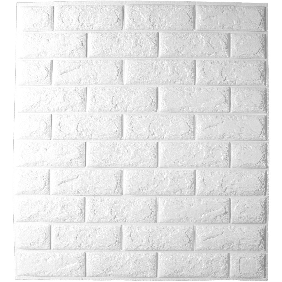 Προστατευτικό Αυτοκόλλητο Τοίχου 77x77x1 Λευκό