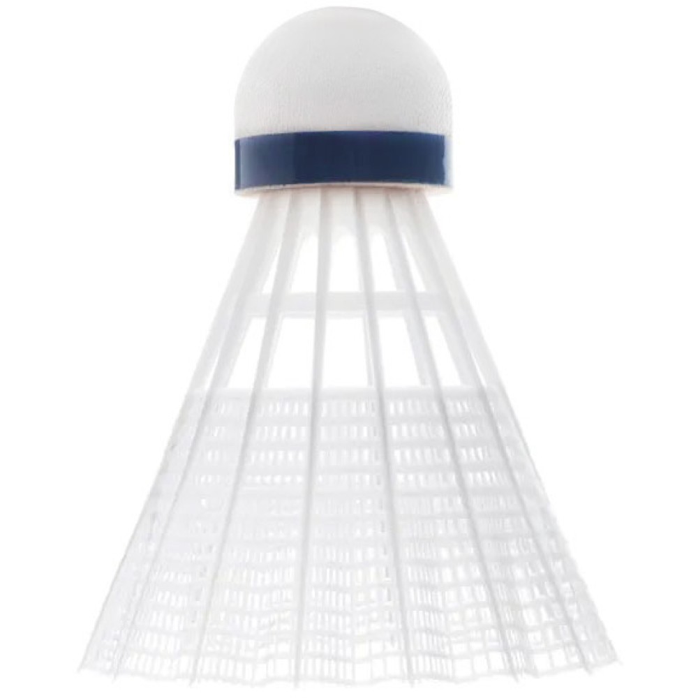 Μπαλάκια Badminton Προπόνησης Νάιλον, μεσαίας ταχύτητας (6 τμχ.)