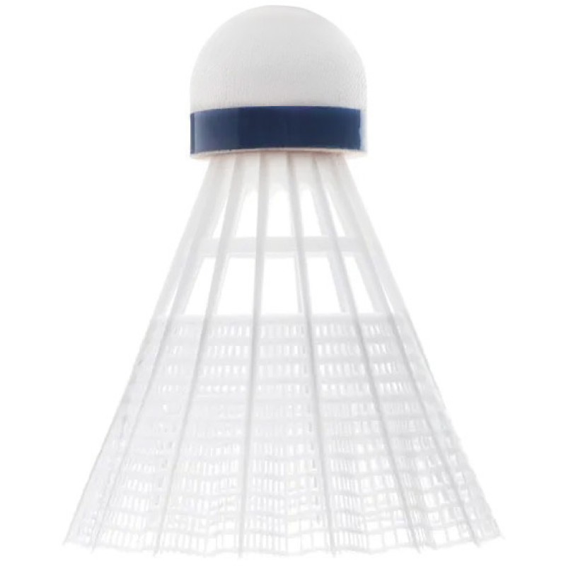 Μπαλάκια Badminton Προπόνησης Νάιλον, μεσαίας ταχύτητας (6 τμχ.)