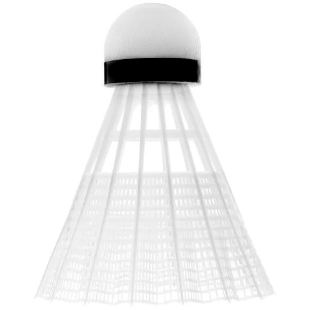 Μπαλάκια Badminton Προπόνησης Νάιλον, χαμηλής ταχύτητας (6 τμχ.)