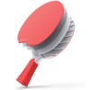 Ρακέτα Ping Pong Εξωτερικού Χώρου STAG Halo Κόκκινη