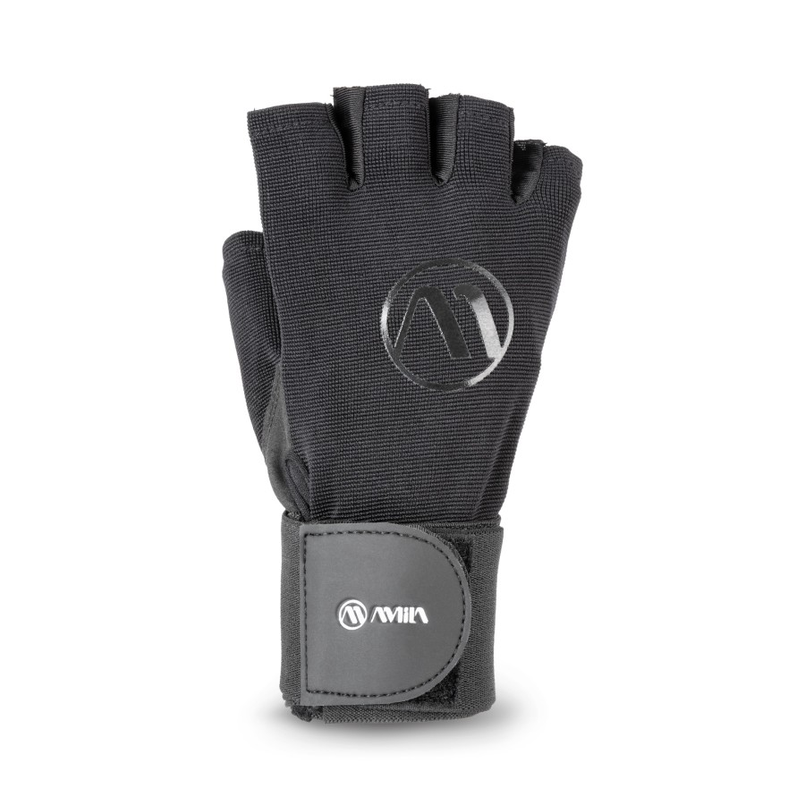 Γάντια Άρσης Βαρών AMILA Amara Foreway Μαύρο/Κόκκινο M