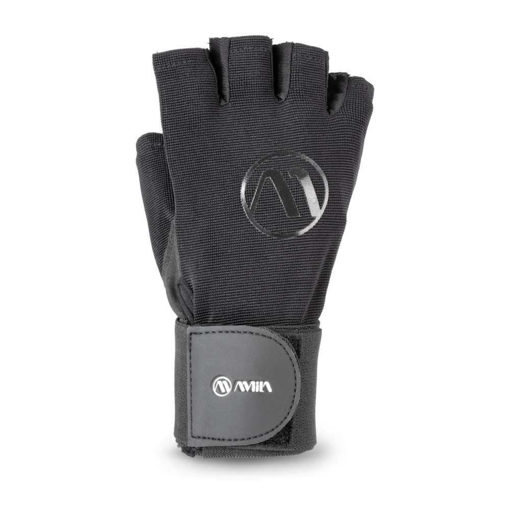 Γάντια Άρσης Βαρών AMILA Amara Foreway Μαύρο/Κόκκινο L