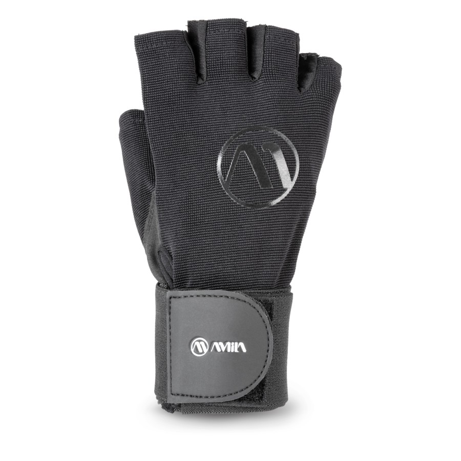 Γάντια Άρσης Βαρών AMILA Amara Foreway Μαύρο/Κόκκινο XL