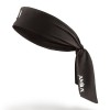 Περιμετώπιο Bandana AMILA Tie Band Μαύρο