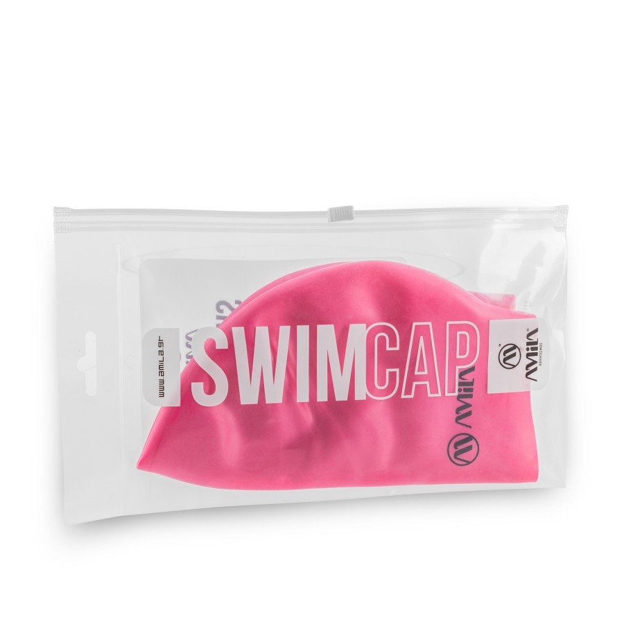Σκουφάκι Κολύμβησης AMILA Medium Hair Ροζ