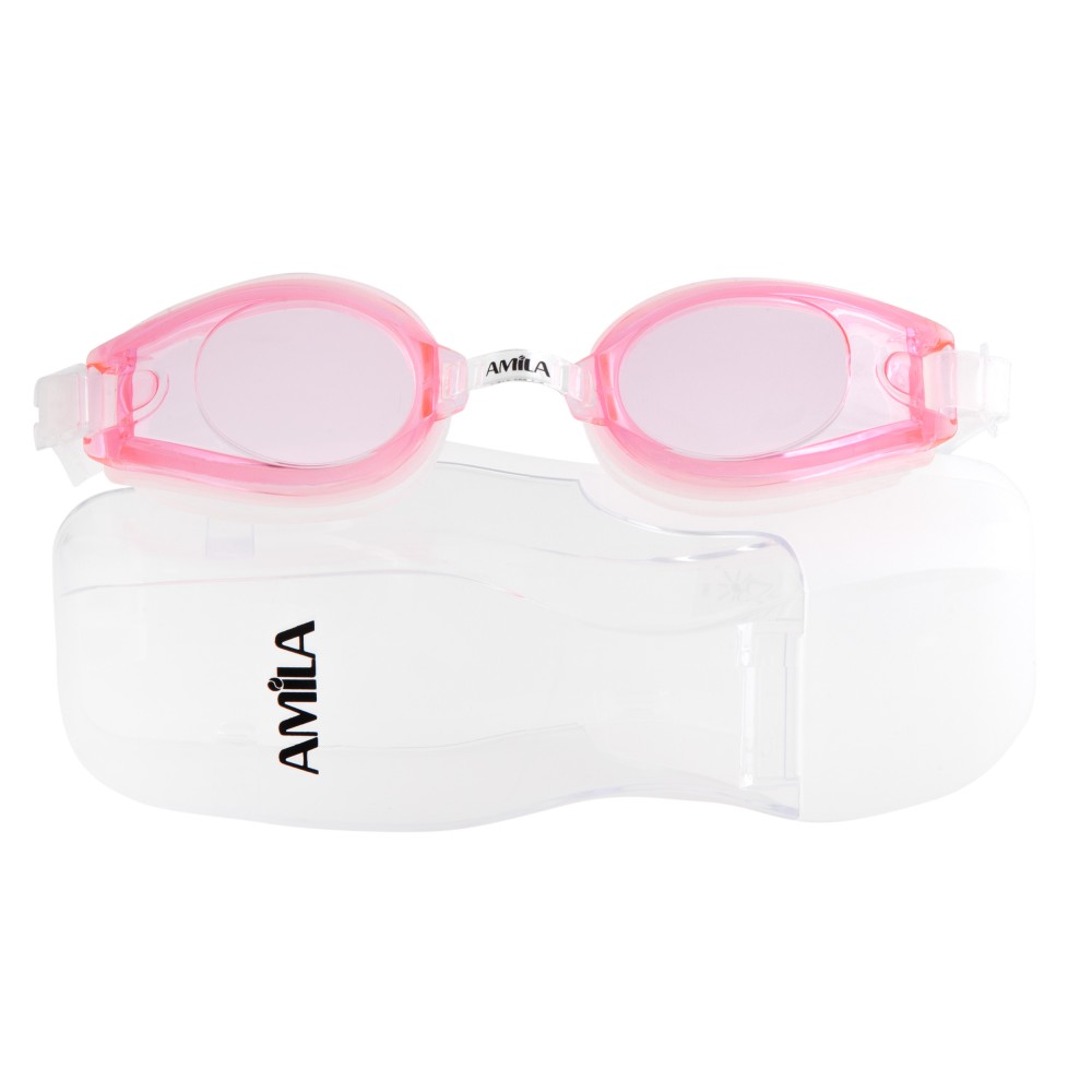 Παιδικά Γυαλιά Κολύμβησης AMILA 1300AF Ροζ