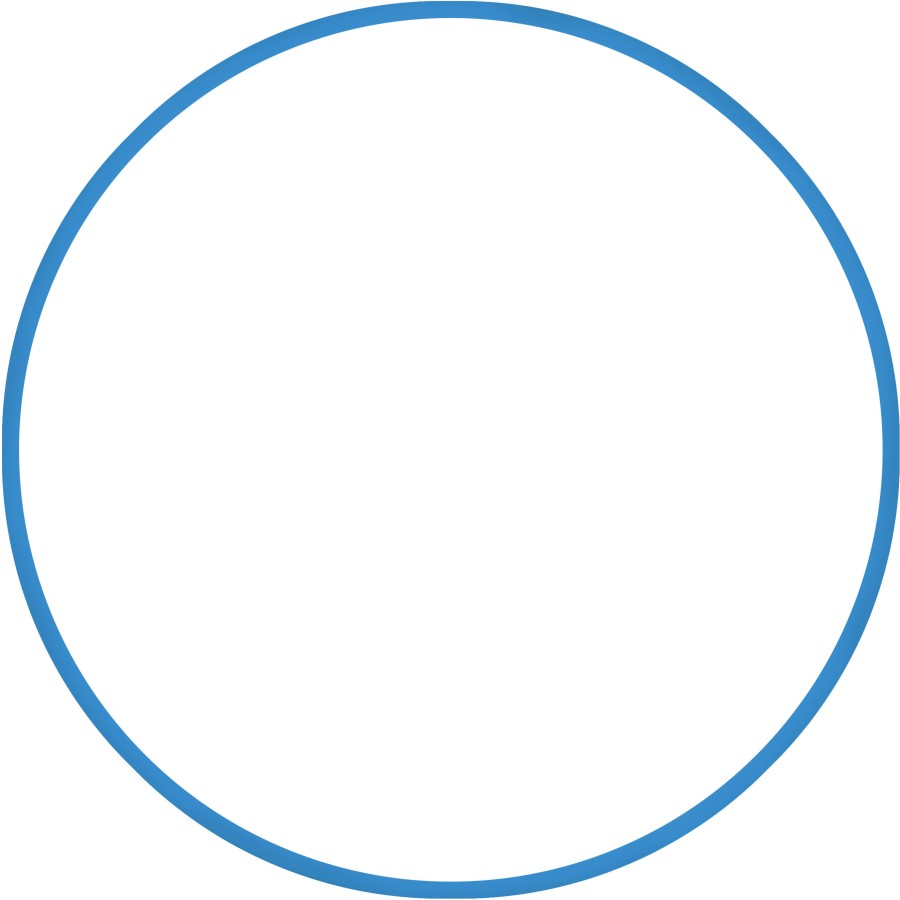 Χούλα-Χουπ 76cm - Φ18mm - 185gr, Μπλε