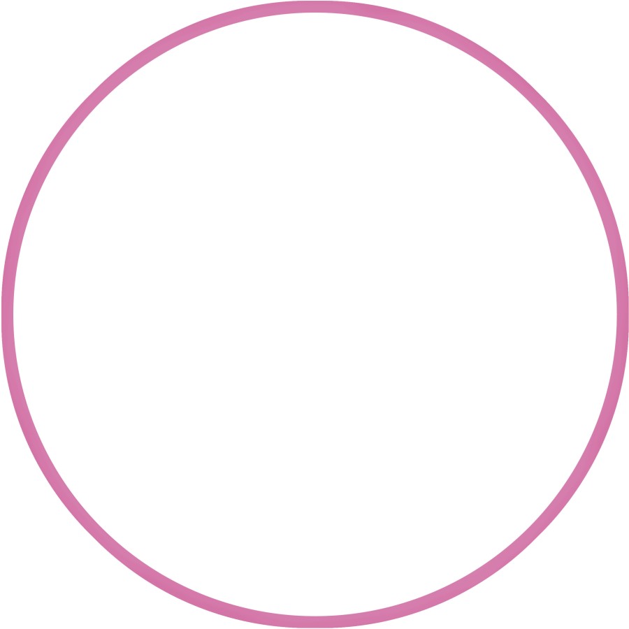 Χούλα-Χουπ 76cm - Φ18mm - 185gr, Ροζ