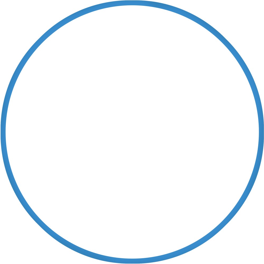 Χούλα-Χουπ 60cm - Φ18mm - 155gr, Μπλε