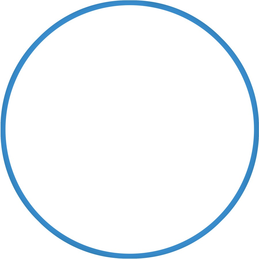 Χούλα-Χουπ 60cm - Φ18mm - 155gr, Μπλε