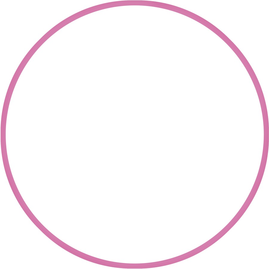 Χούλα-Χουπ 60cm - Φ18mm - 155gr, Ροζ