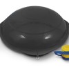 AMILA Balance Ball με Ξύλινη Βάση Mat Black 63cm