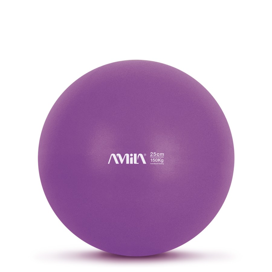 Μπάλα Γυμναστικής AMILA Pilates Ball 25cm Μωβ Bulk