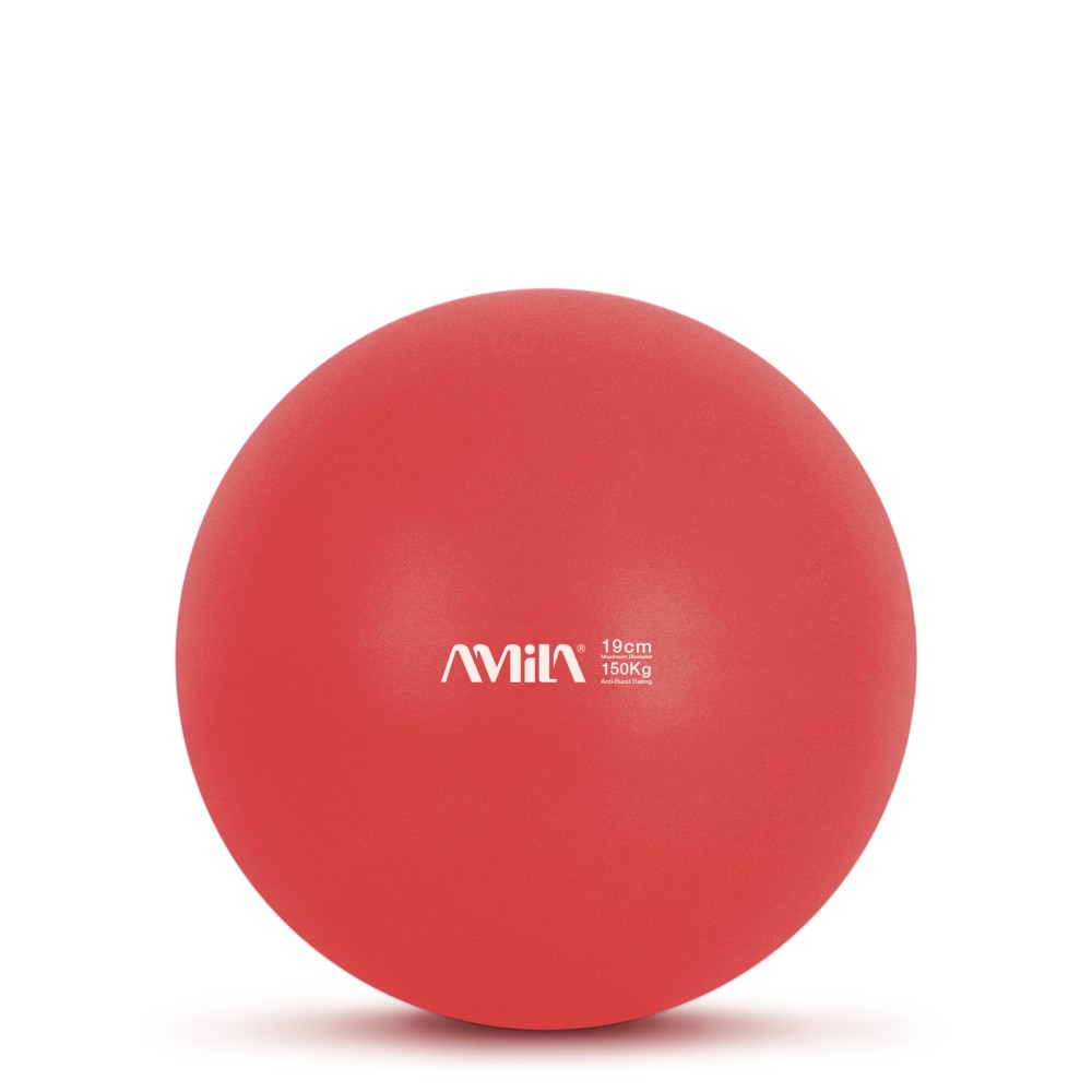 Μπάλα Γυμναστικής AMILA Pilates Ball 19cm Κόκκινη Bulk