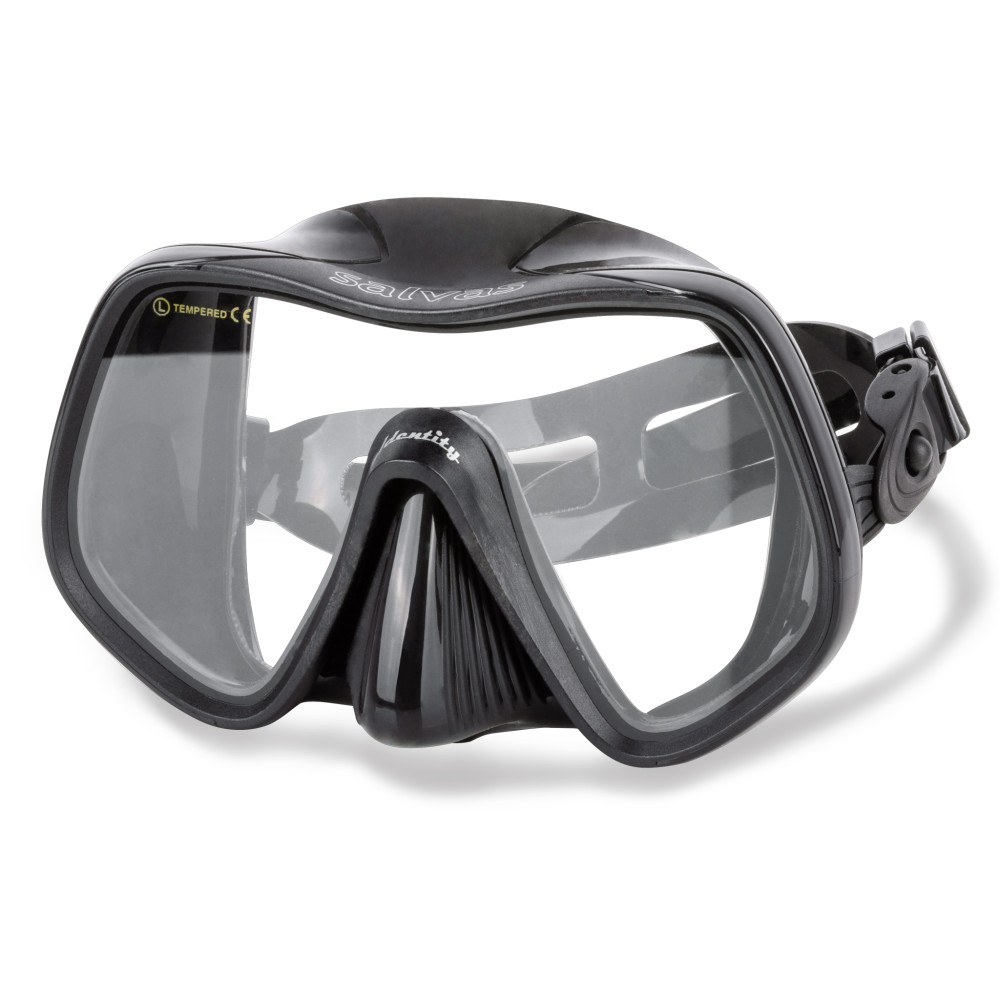 Μάσκα Θαλάσσης Pacifica Silicone Large Μαύρη