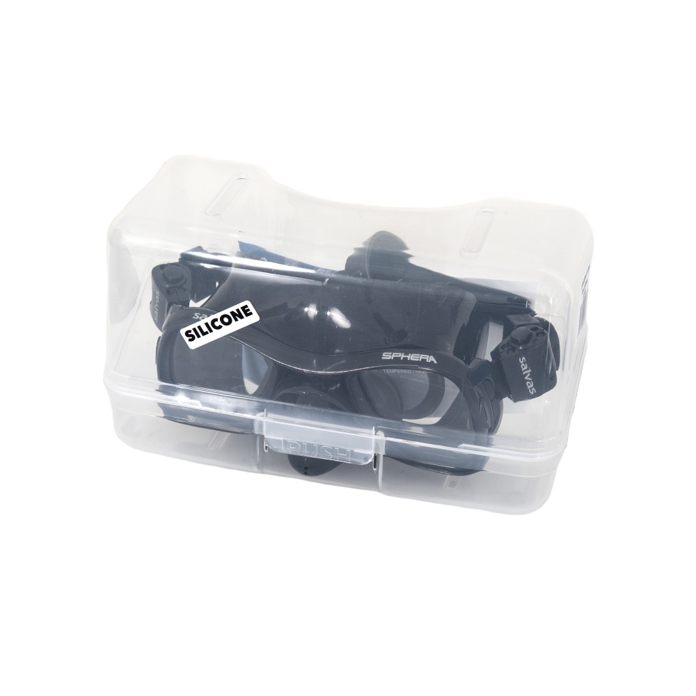 Μάσκα Θαλάσσης Salvas Sphera Black