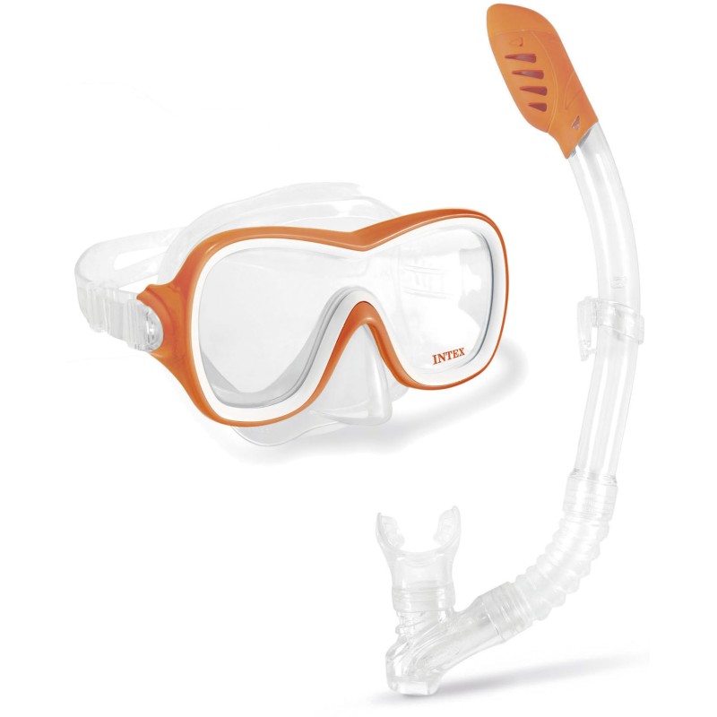 Σετ Μάσκα και Αναπνευστήρας Intex Wave Rider Swim Set