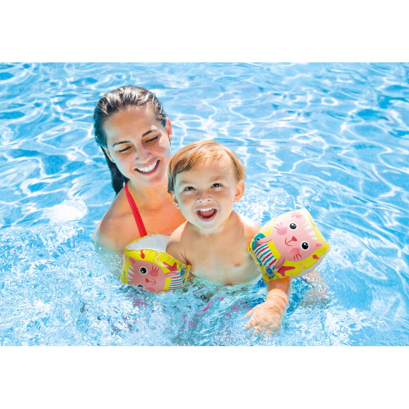 Μπρατσάκια Φουσκωτά Intex Happy Kitten