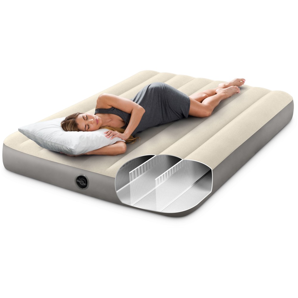 Φουσκωτό Στρώμα Ύπνου Intex Single-High Full