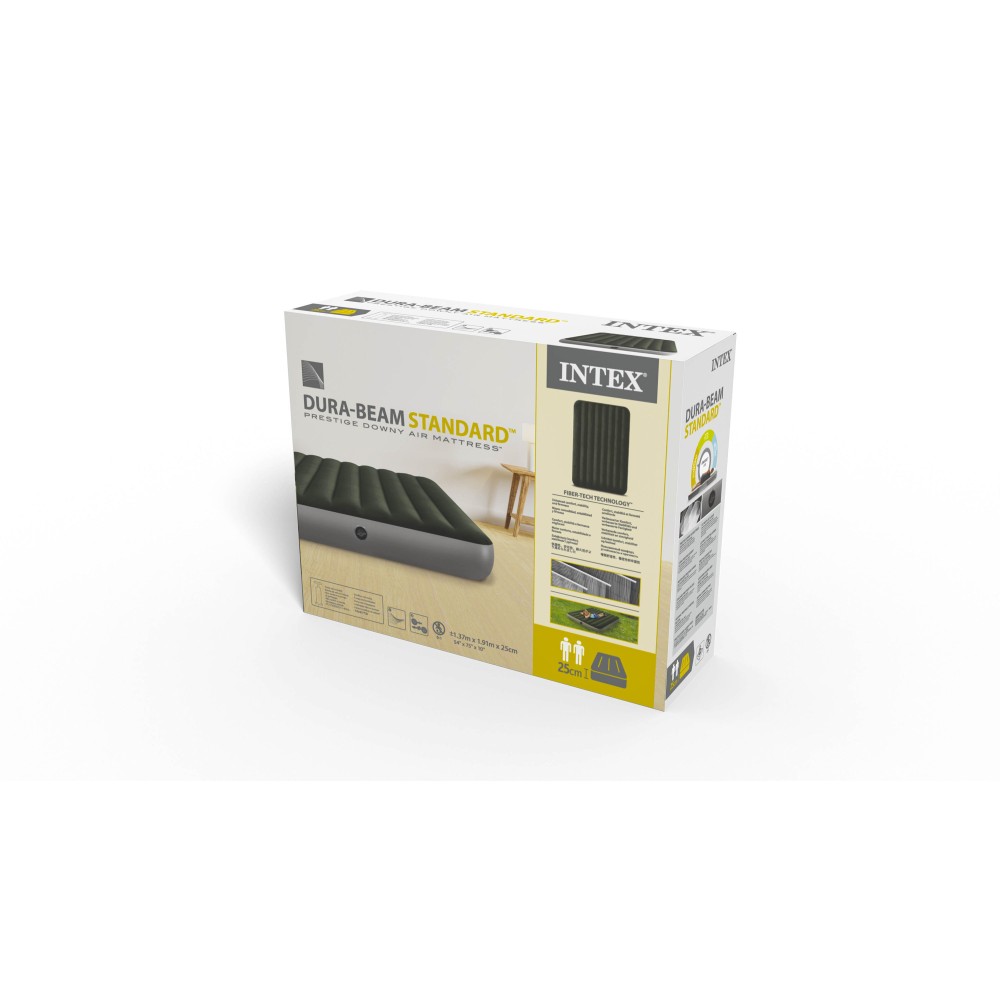 Φουσκωτό Στρώμα Ύπνου Intex Prestige Downy Full