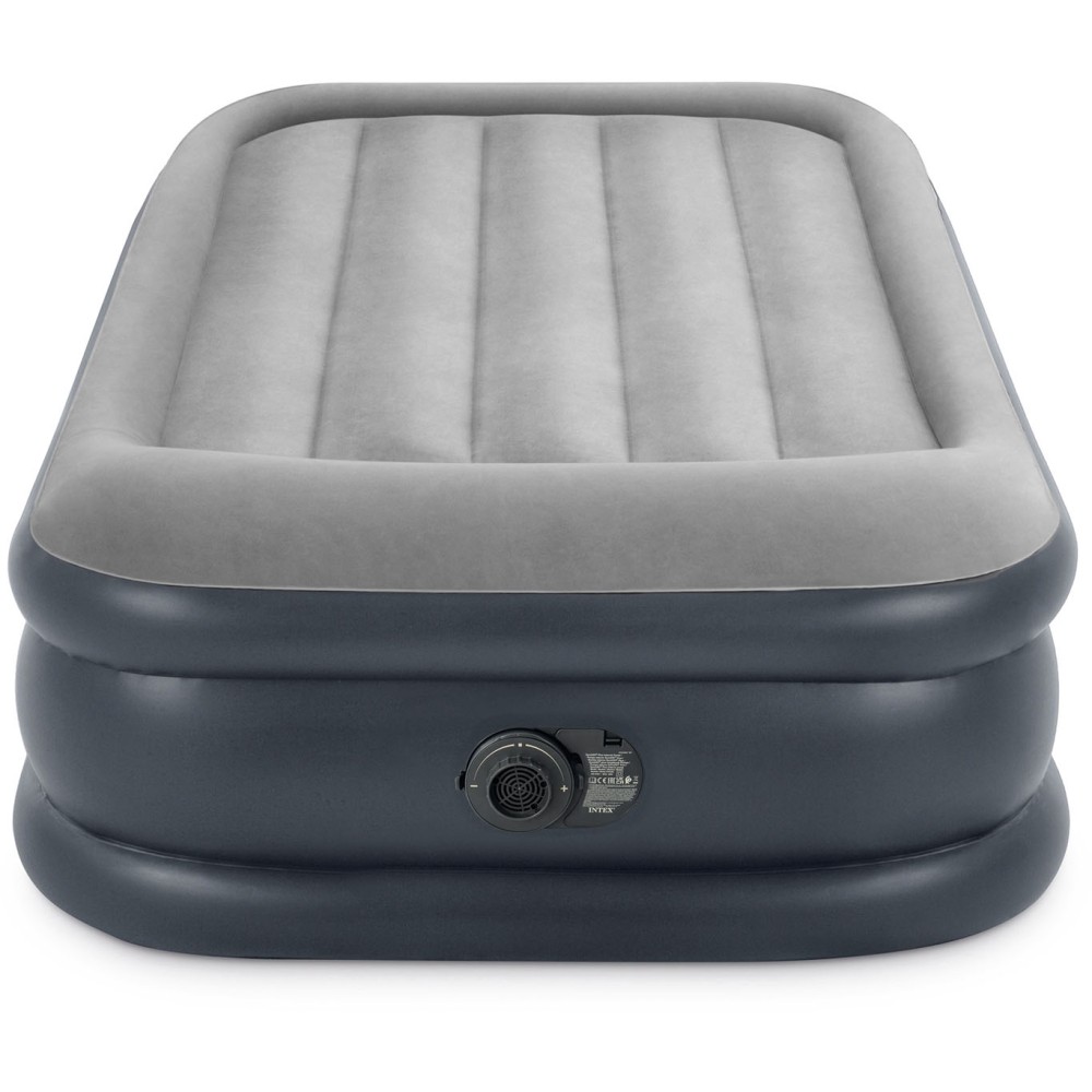 Φουσκωτό Στρώμα Ύπνου Intex Deluxe Pillow Rest Raised Twin