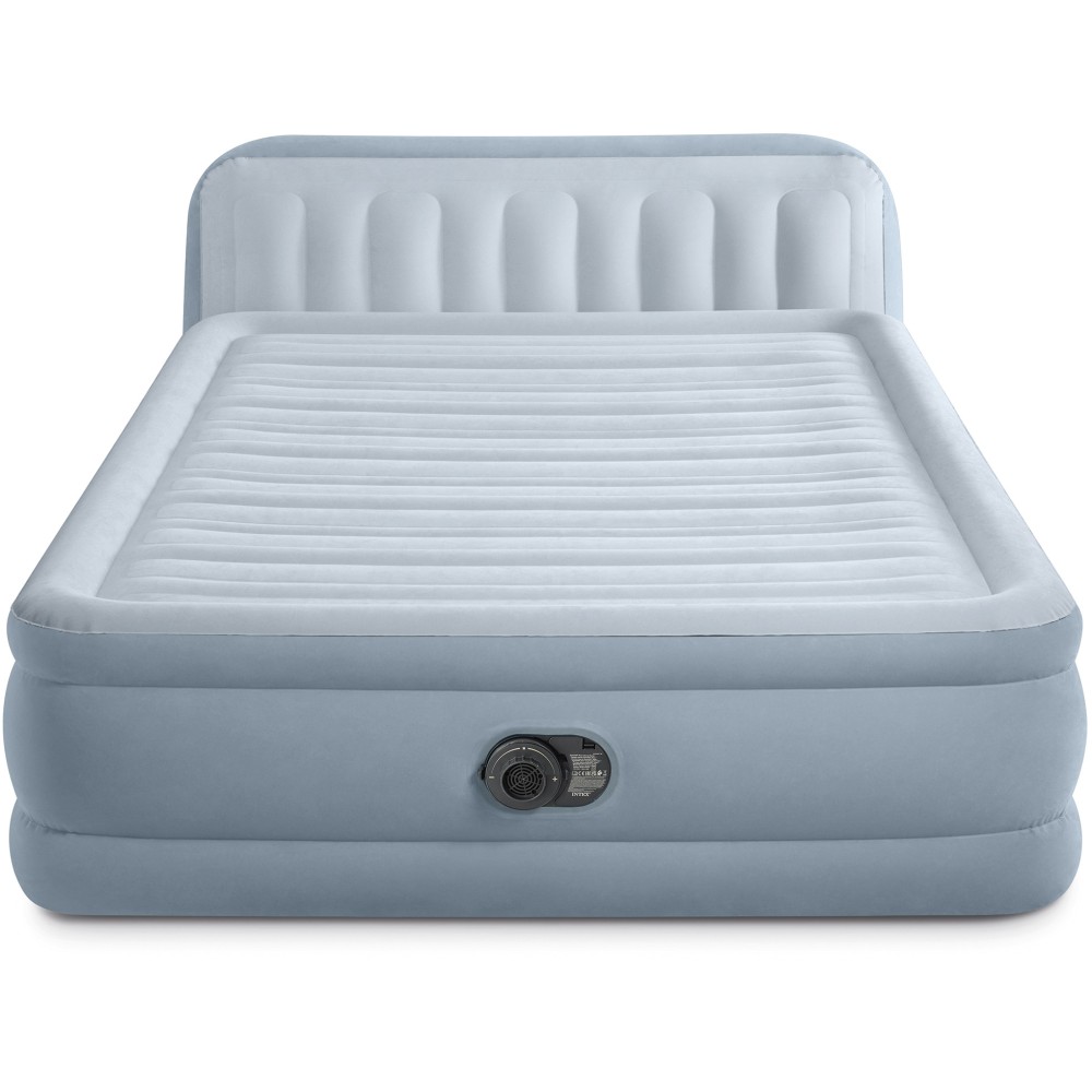 Φουσκωτό Στρώμα Ύπνου Intex Plush Headboard Queen