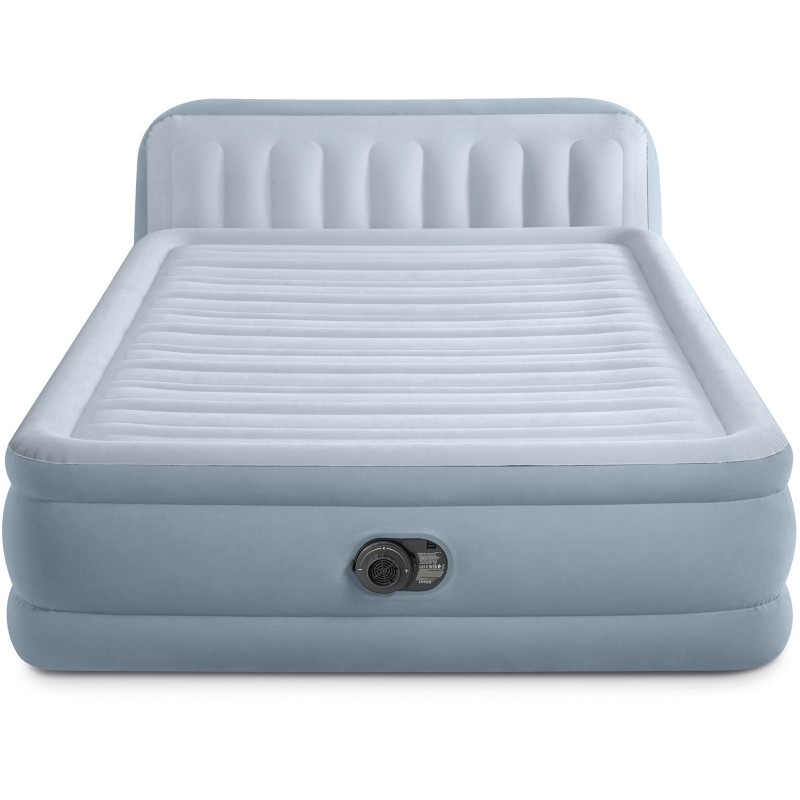 Φουσκωτό Στρώμα Ύπνου Intex Plush Headboard Queen