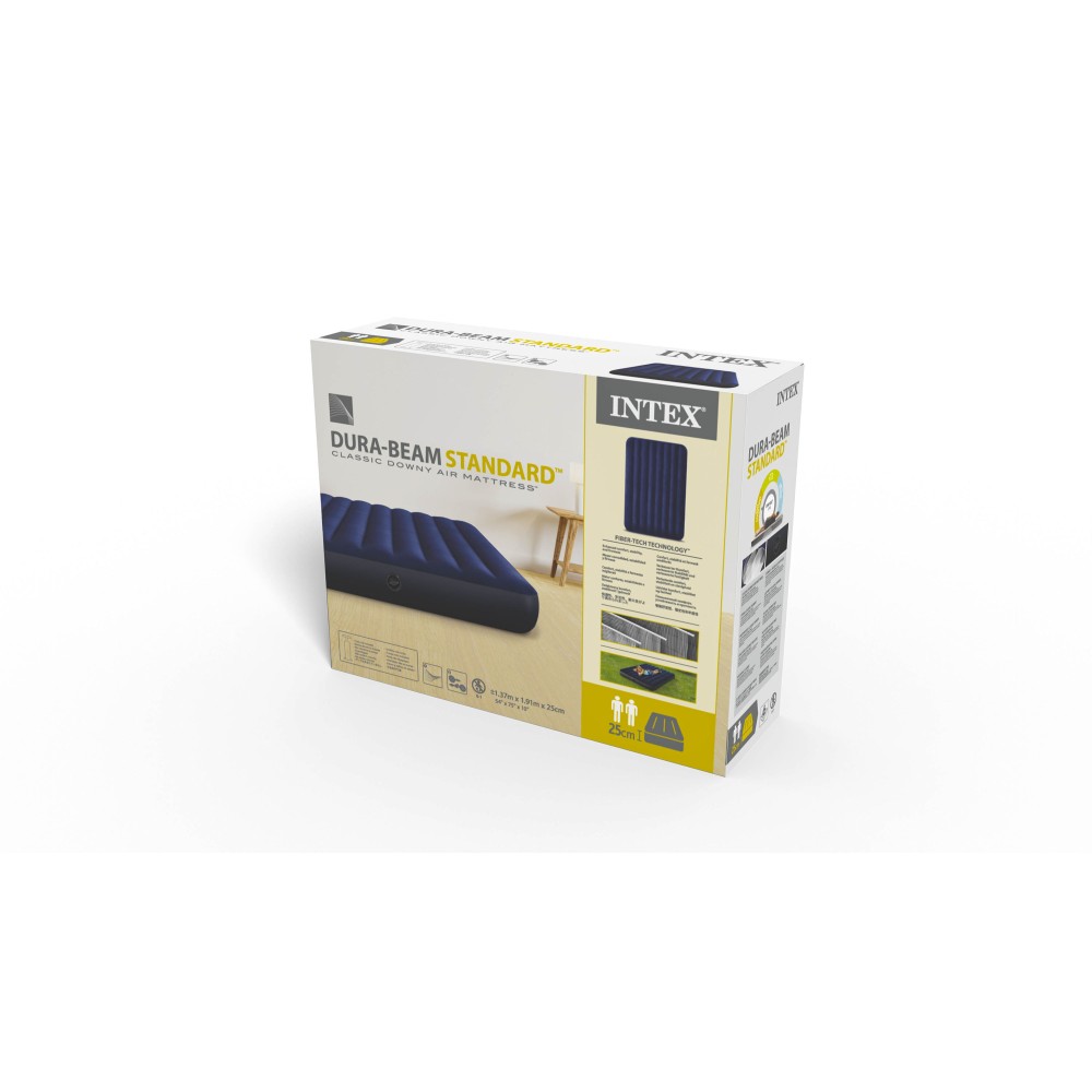 Φουσκωτό Στρώμα Ύπνου Intex Classic Downy Full