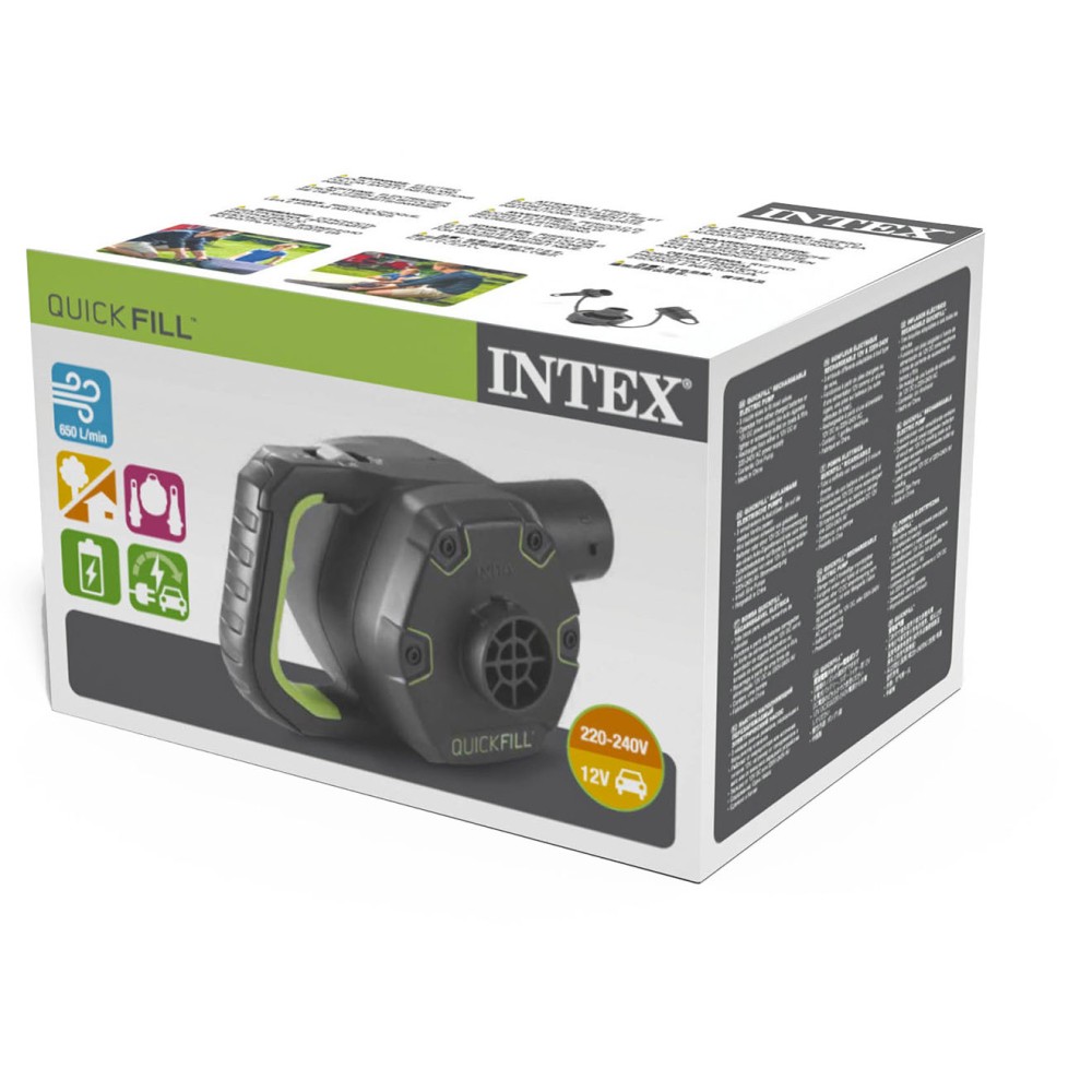 Τρόμπα INTEX Quick-Fill™ 12V/220V 650L