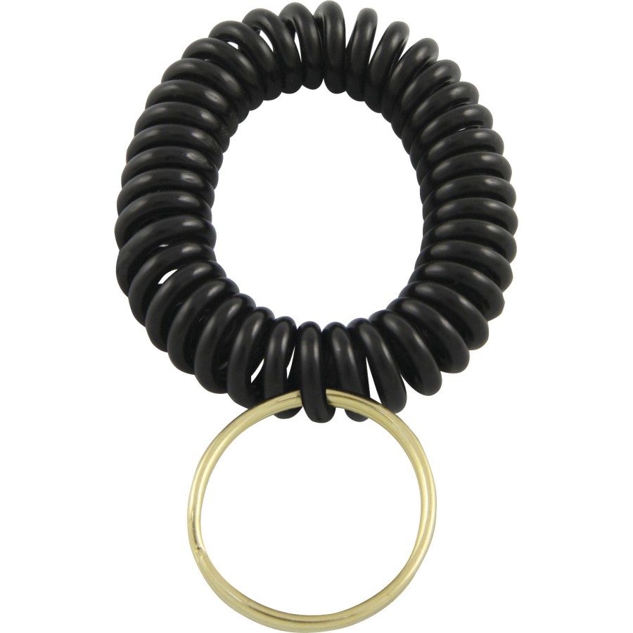 Κορδόνι Σπιράλ Χειρός FOX40 (Μαύρο/Μαύρο/Μαύρο)