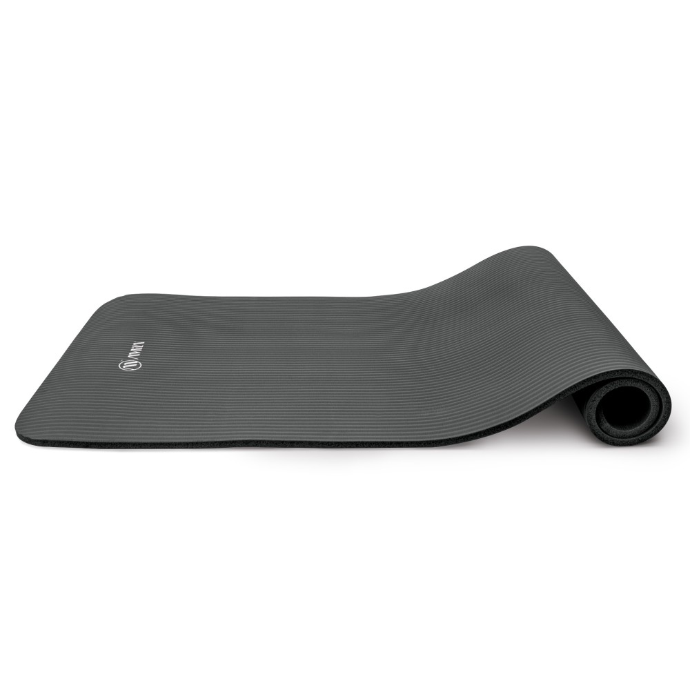 Στρώμα Γυμναστικής NBR 15mm 80Kg 183cm Μαύρο