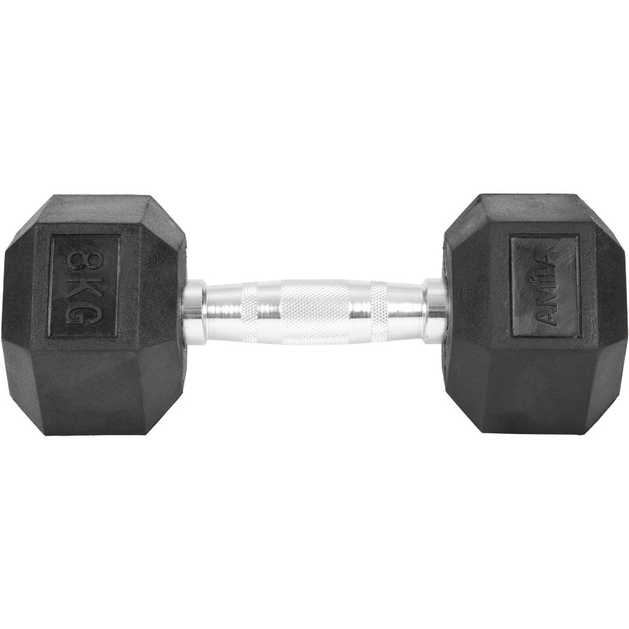 Αλτήρας Εξάγωνος Rubber Cover Class A - 8,0Kg