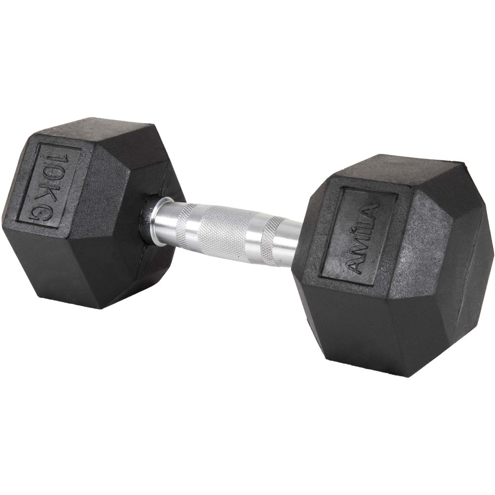 Αλτήρας Εξάγωνος Rubber Cover Class A - 10,0Kg